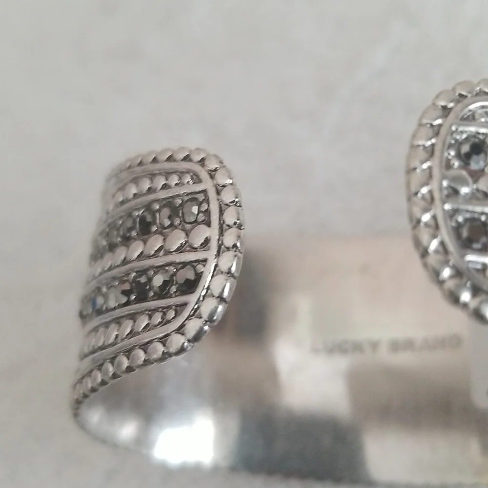 New Lucky Brand Pave Cuff Bracelet